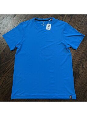 NWT Rhone Essentials Ttraining S/S Tee Sky Blue Mens Size Small $50